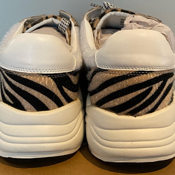 White Raven Willow SPICE LEOPARD RUNNING SNEAKER - Picture 5 of 7